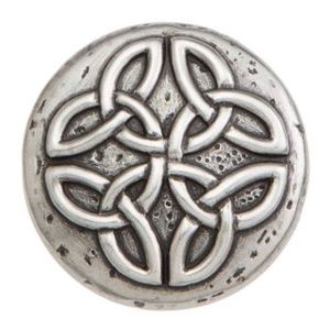 NIB Grace Adele Avalon purse bag clip-on silver